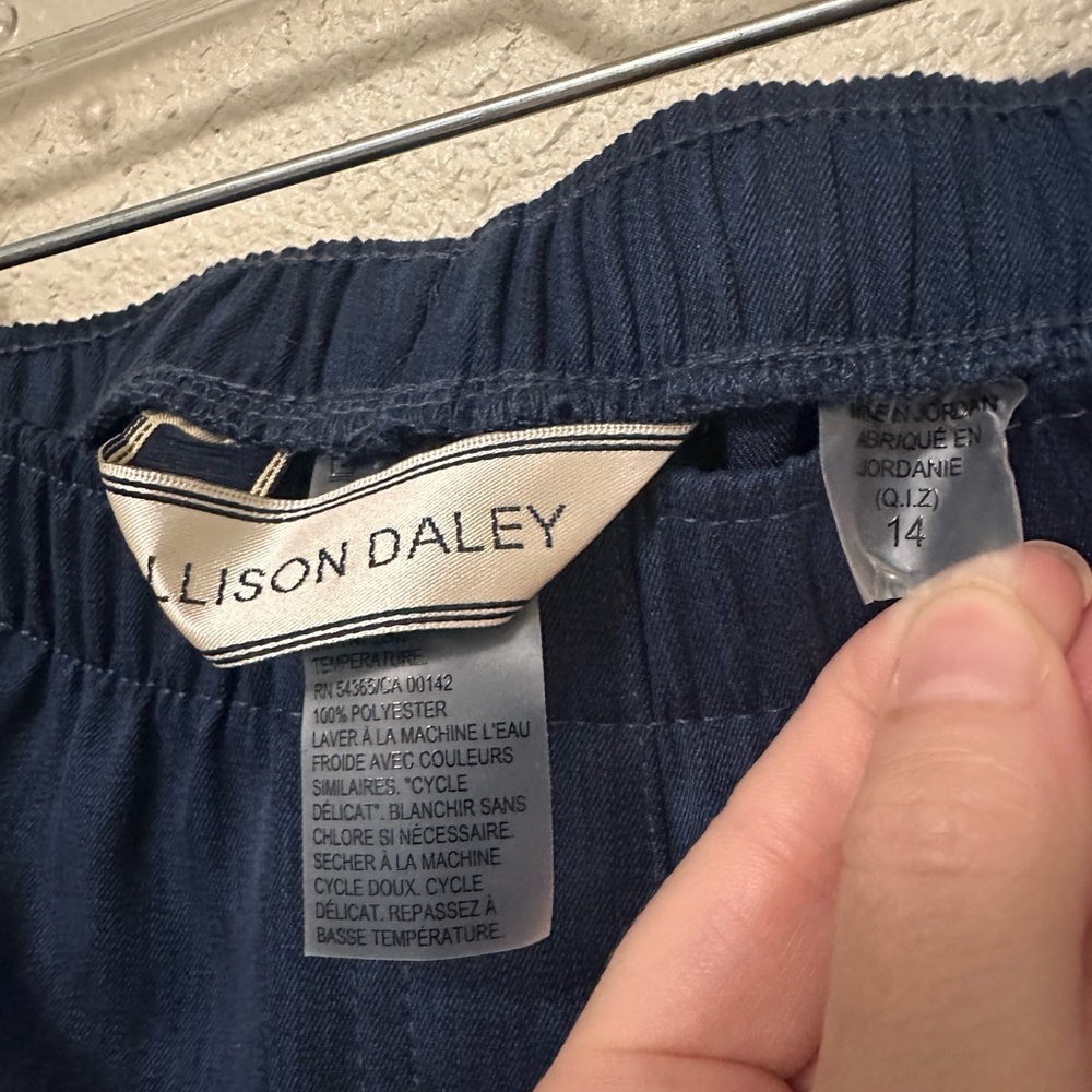 Allison Daley Dark Blue Pants